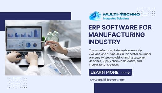 ERP Software For Manufacturing - Multi-Techno