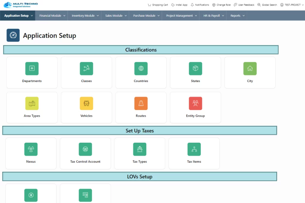 Manufacturing ERP System